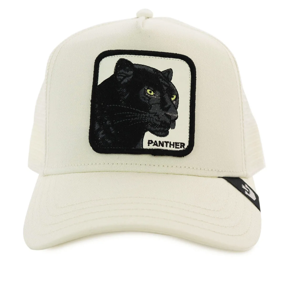 Goorin Bros. The Panther Baseball Trucker Cap G-101-0381-WHI - weiss-schwarz