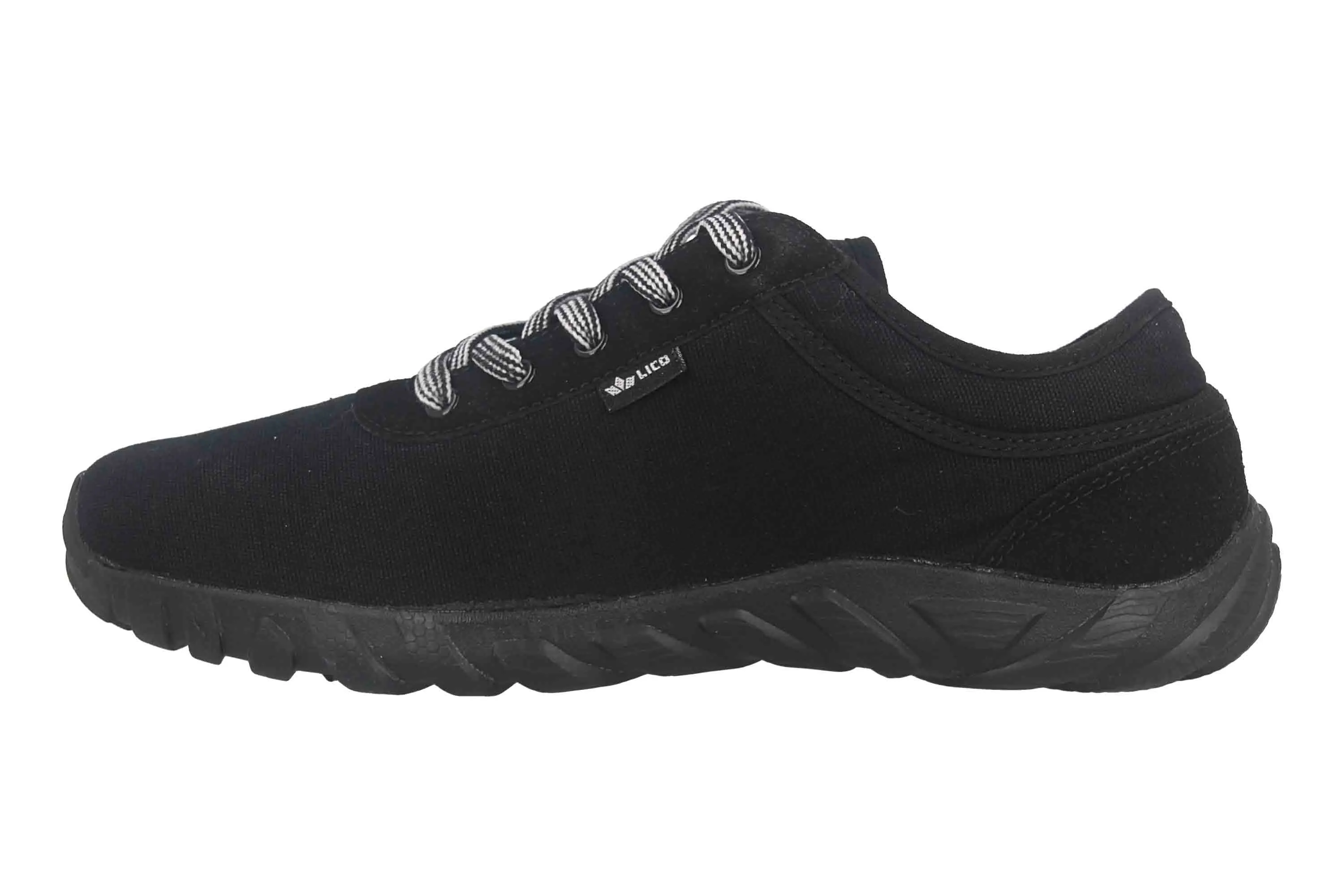 Lico Limber Sneaker in Übergrößen Schwarz 200000 große Damenschuhe