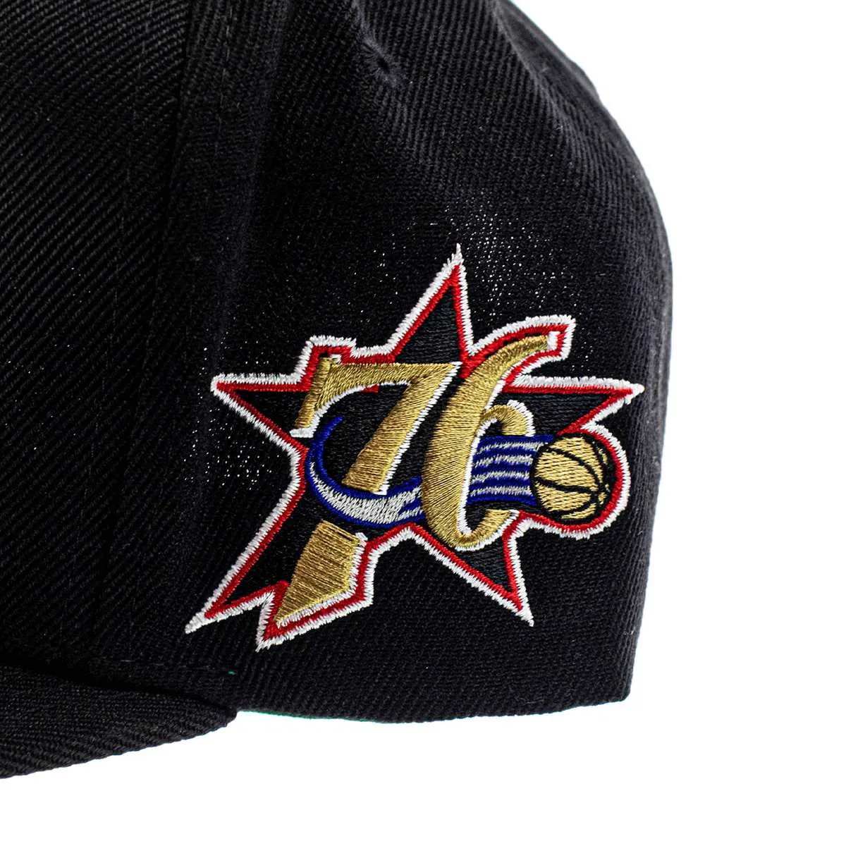 Mitchell & Ness Philadelphia 76ers NBA Triple Play HWC Snapback Cap HS8578-P76BLCK - schwarz