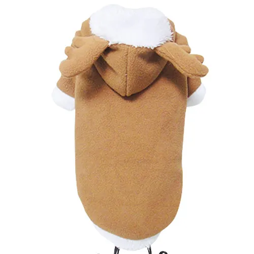 Süße Winterjacke Mantel für Hund Hündchen - Cosplay wie Elch