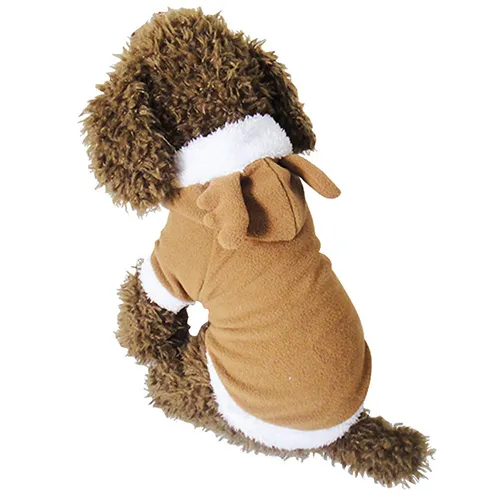 Süße Winterjacke Mantel für Hund Hündchen - Cosplay wie Elch