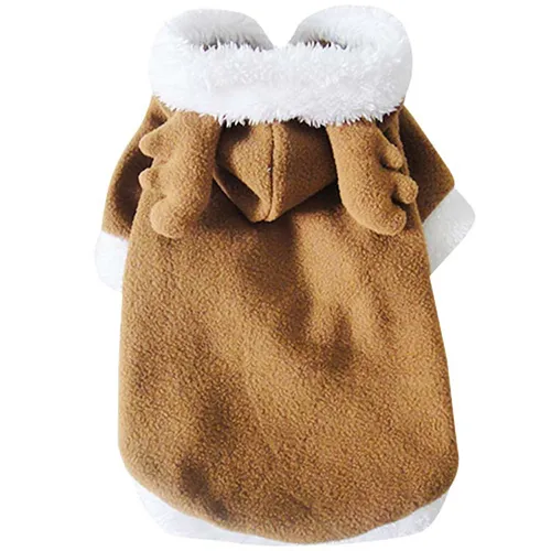 Süße Winterjacke Mantel für Hund Hündchen - Cosplay wie Elch
